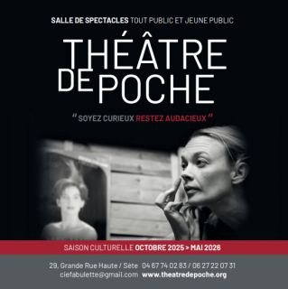 Saison 2025/2026 | Théâtre de Poche de Sète