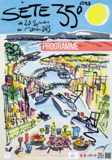 Programme des 350 ans de la ville de Sète