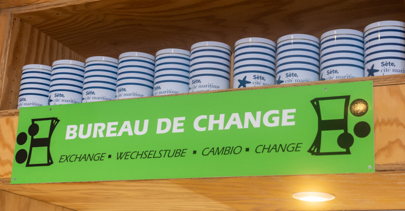 Le bureau de change