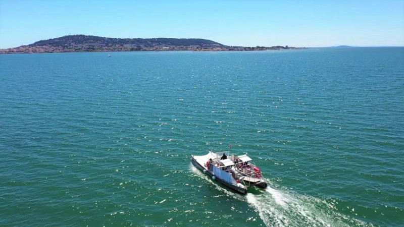 Navette bateau EcoThau Balaruc-les-Bains