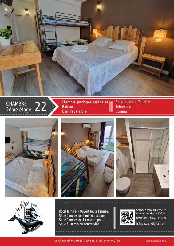 HOTEL AU VALERY SETE CH22