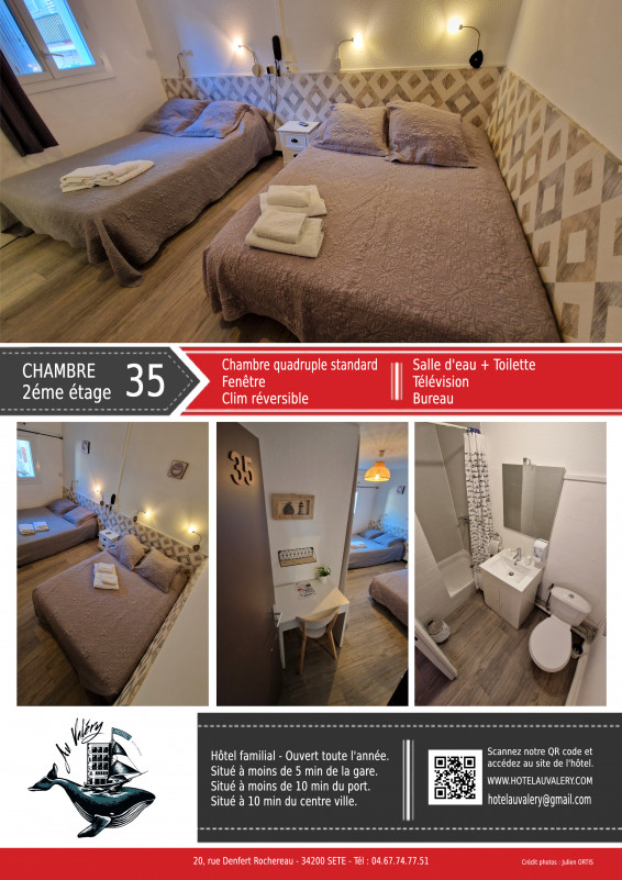 HOTEL AU VALERY SETE (PRESENTATION CH35)