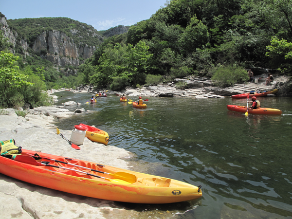 Gorges de l'herault  Canoe 34 herault 