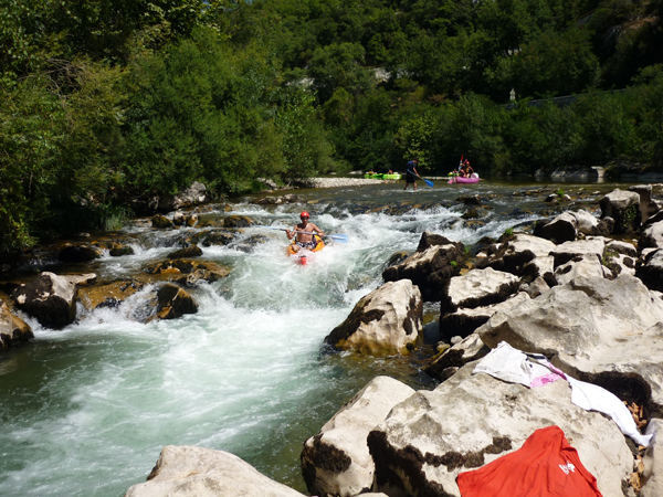 canoe 34 - le pont suspendu - via ferrata activité et