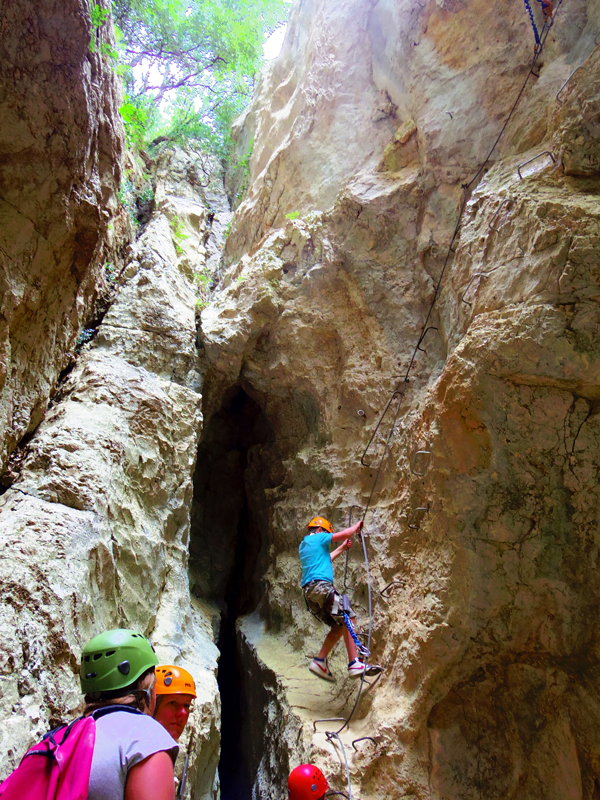 Via Ferrata Canoe 34 herault