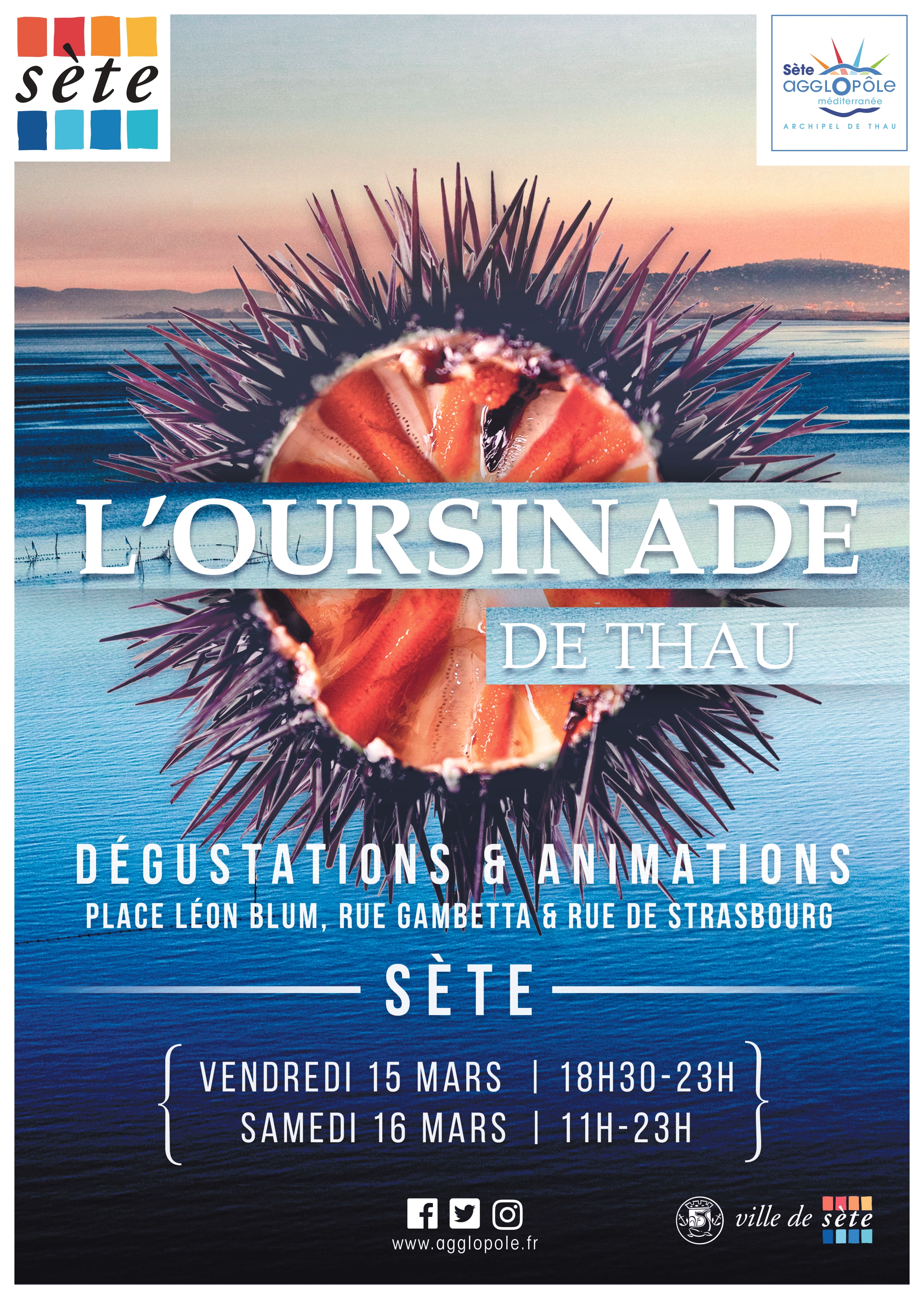 L'OURSINADE DE THAU 2024 Fête traditionnelle Gastronomie Office