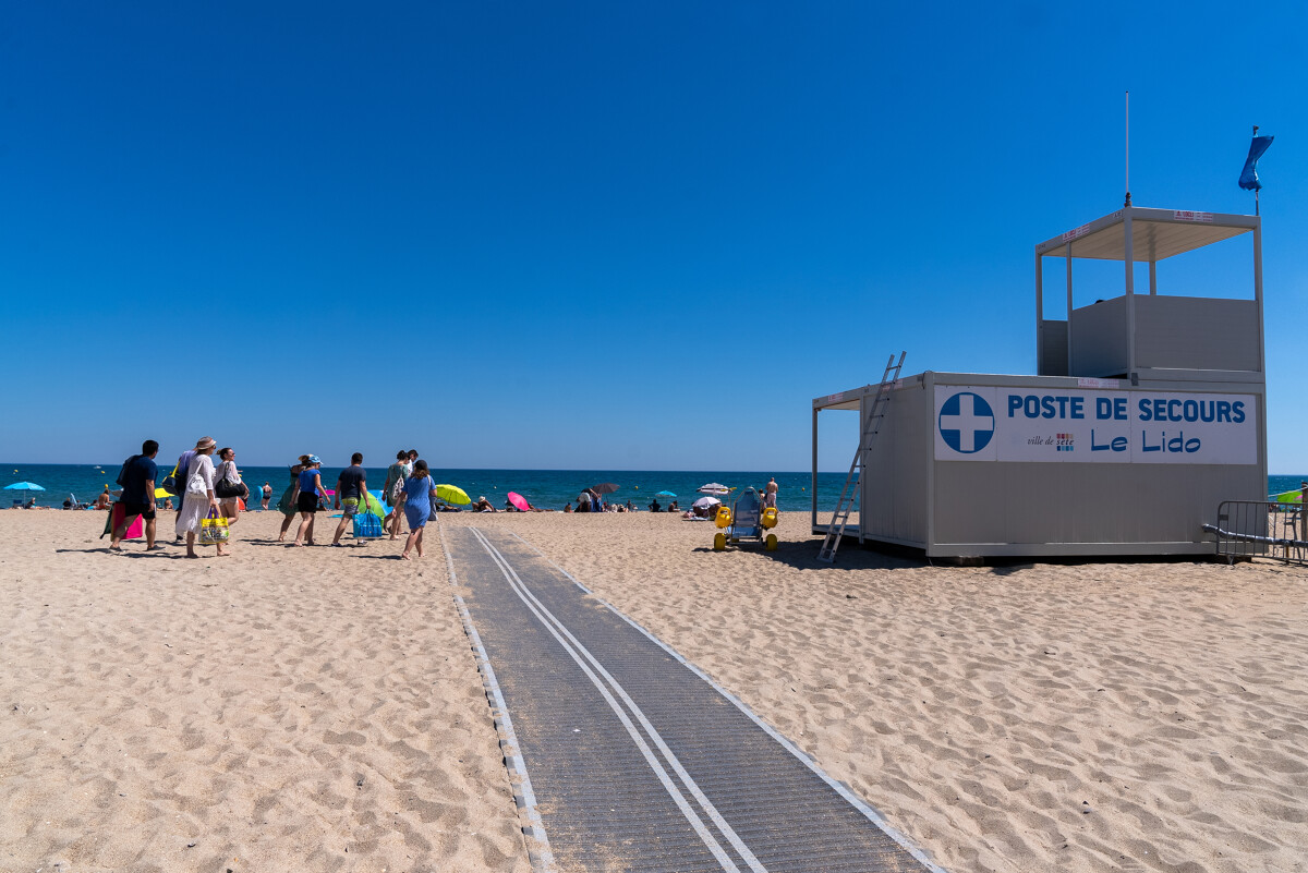 Aller à la plage à Sète - © Office de Tourisme Archipel de Thau