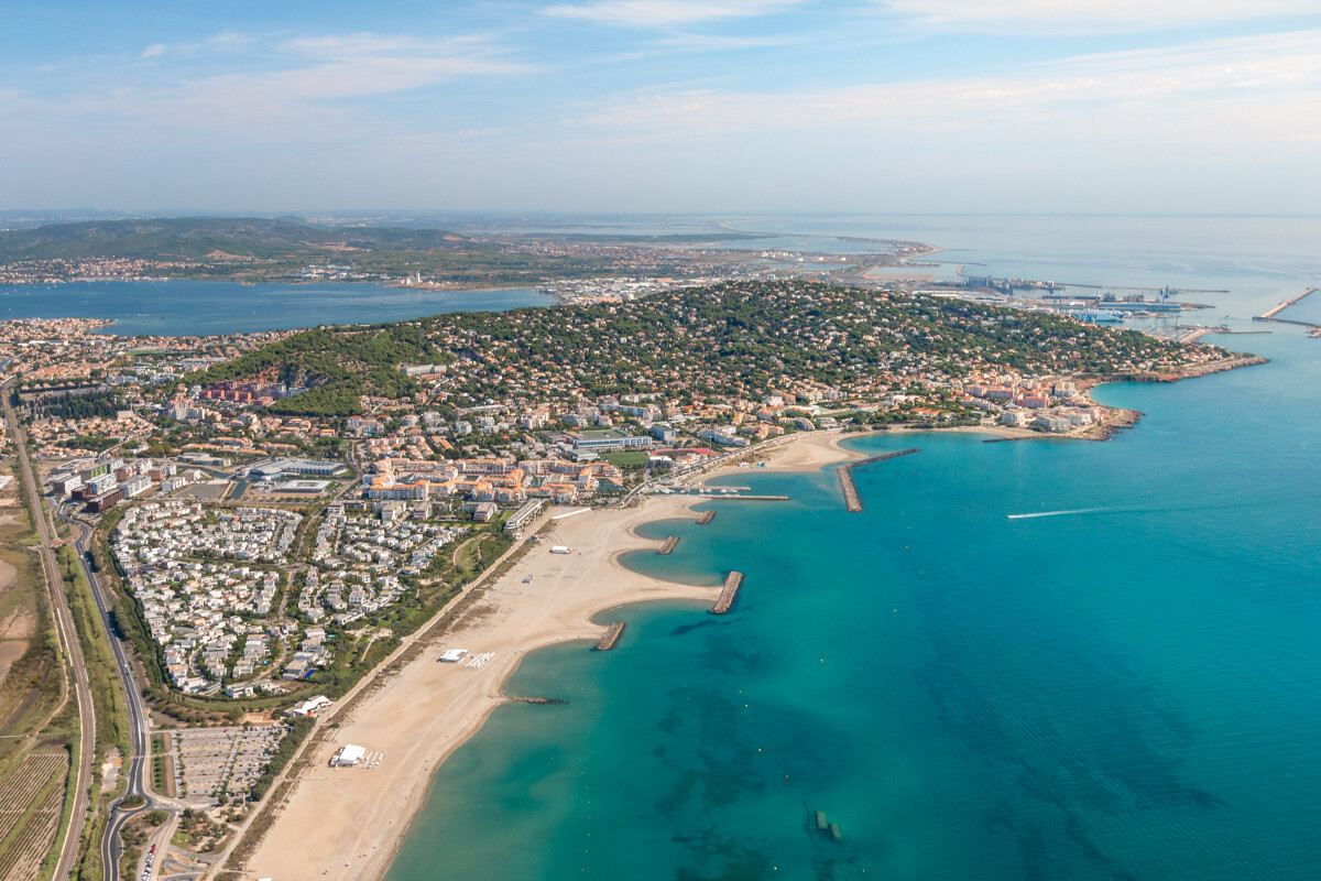 Aller à la plage à Sète - © Office de Tourisme Archipel de Thau