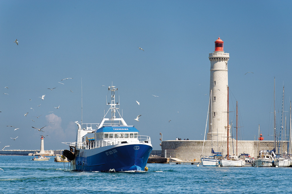 chalutier - Sete - port de peche