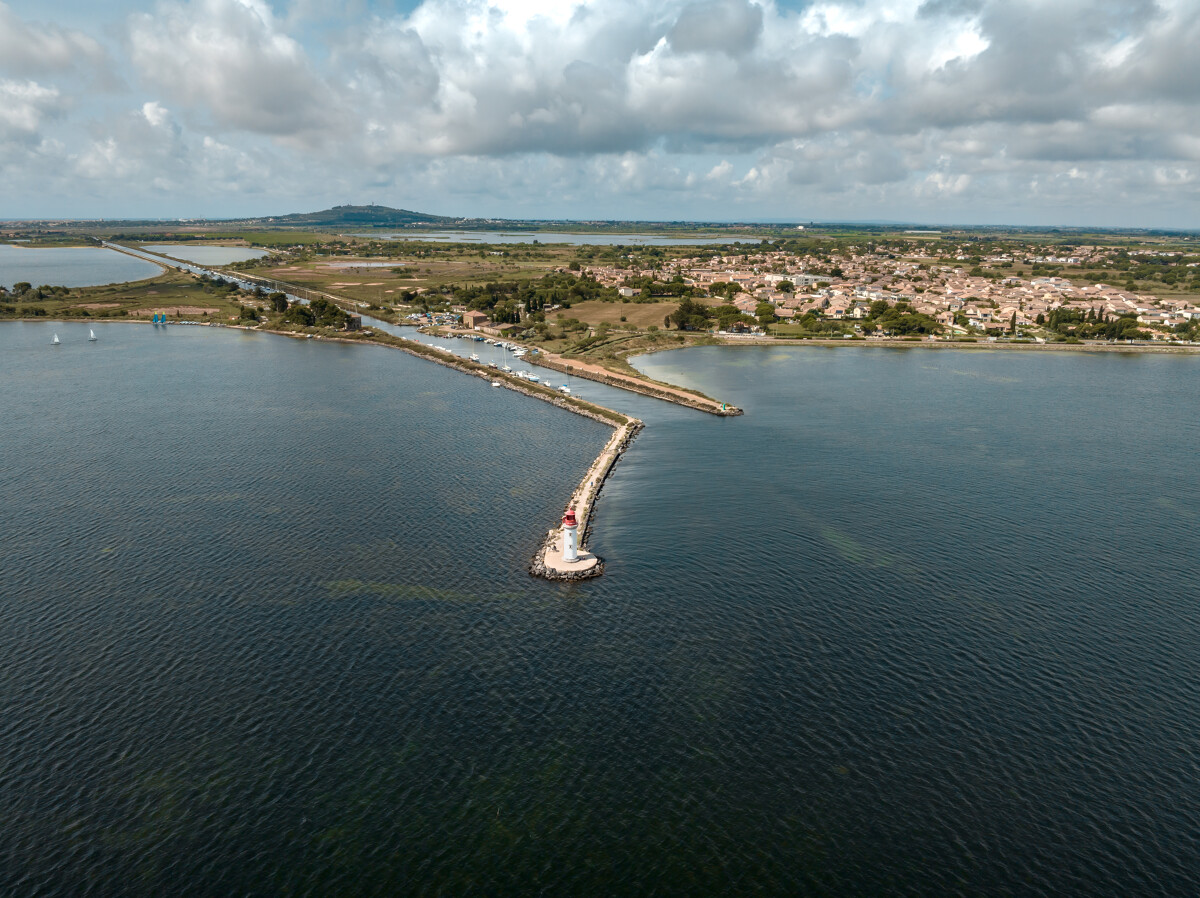 L’étang de Thau, là où se termine le canal du Midi - © Office de Tourisme Intercommunal Archipel de Thau