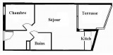 Plan de l'appartement