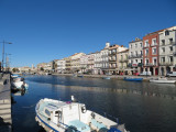 Centre-ville de Sète, à 3.5 km de l'appartement
