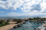 Sublime vue canal et mer de la terrasse