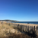 Plage de Sète sur 12 km, à 850 m de l'appartement