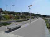 Promenade de la Corniche qui amène au centre-ville, à 1,5 km de l'appartement