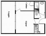 Plan de l'appartement