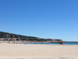 Plage de Sète de 12 km, à 1 km de l'appartement