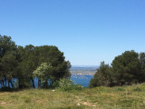 Promenade des Pierres Blanches, offrant une magnifique vue panoramique sur Sète.