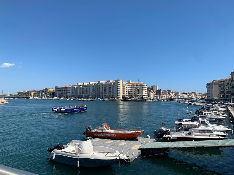 SETE , vers la gare