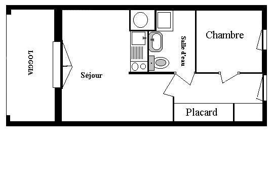 Plan de l'appartement
