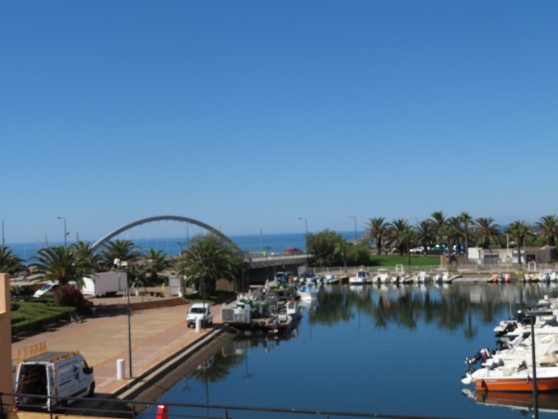 Vue de l'appartement sur le Canal des Quilles