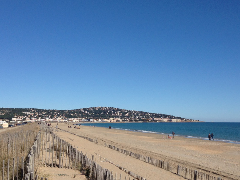 12 km de plage de sable à Sète
