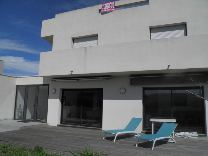 Façade de la villa