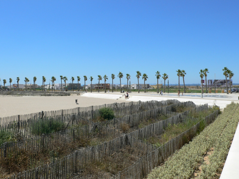 Début des plages/promenade de Villeroy à 850 m