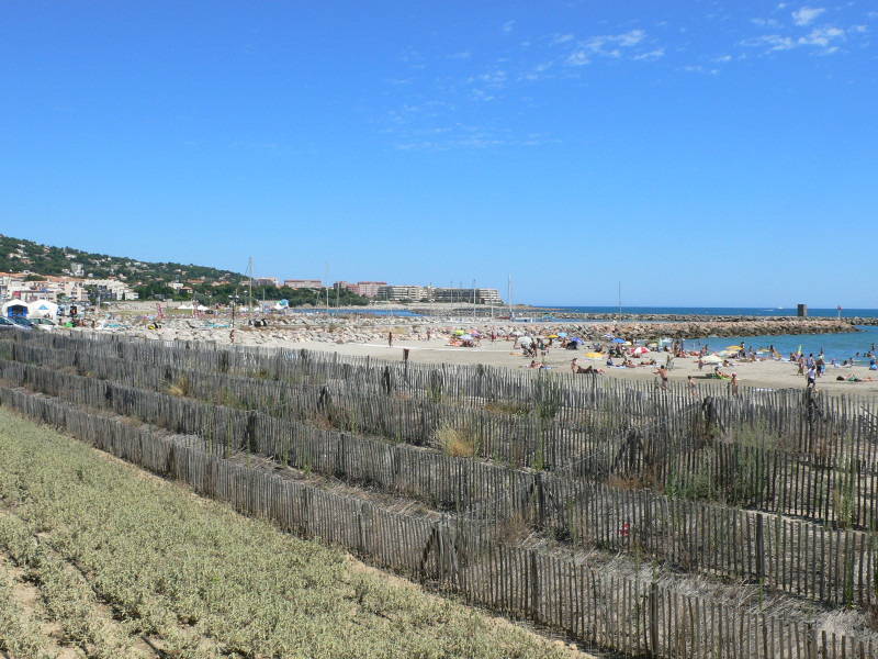 Plage de Villeroy sur 12 km, à 550 m de l'appartement