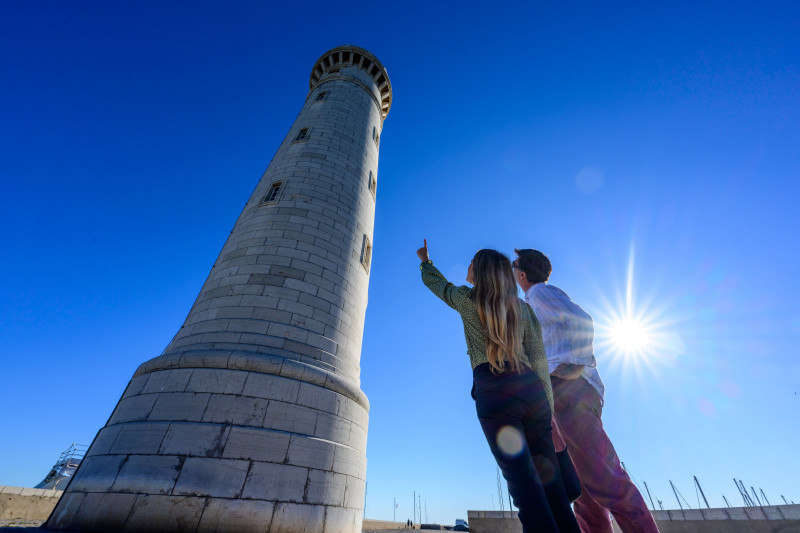 À l'assaut du phare Saint Louis