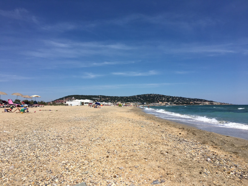 Plage de Sète sur 12 km, à 550 m de l'appartement