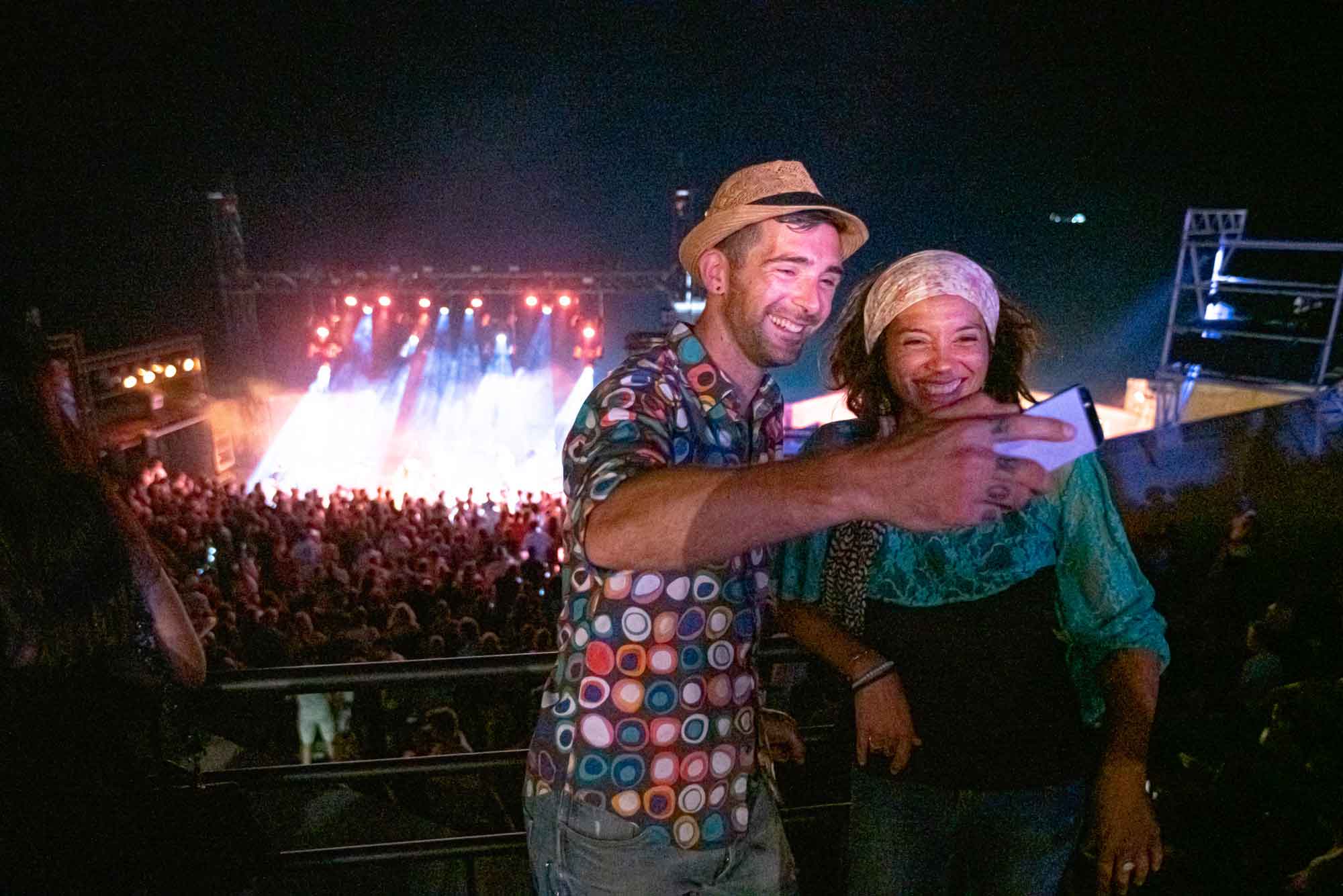 Selfie au théâtre de la mer - © Olivier Octobre