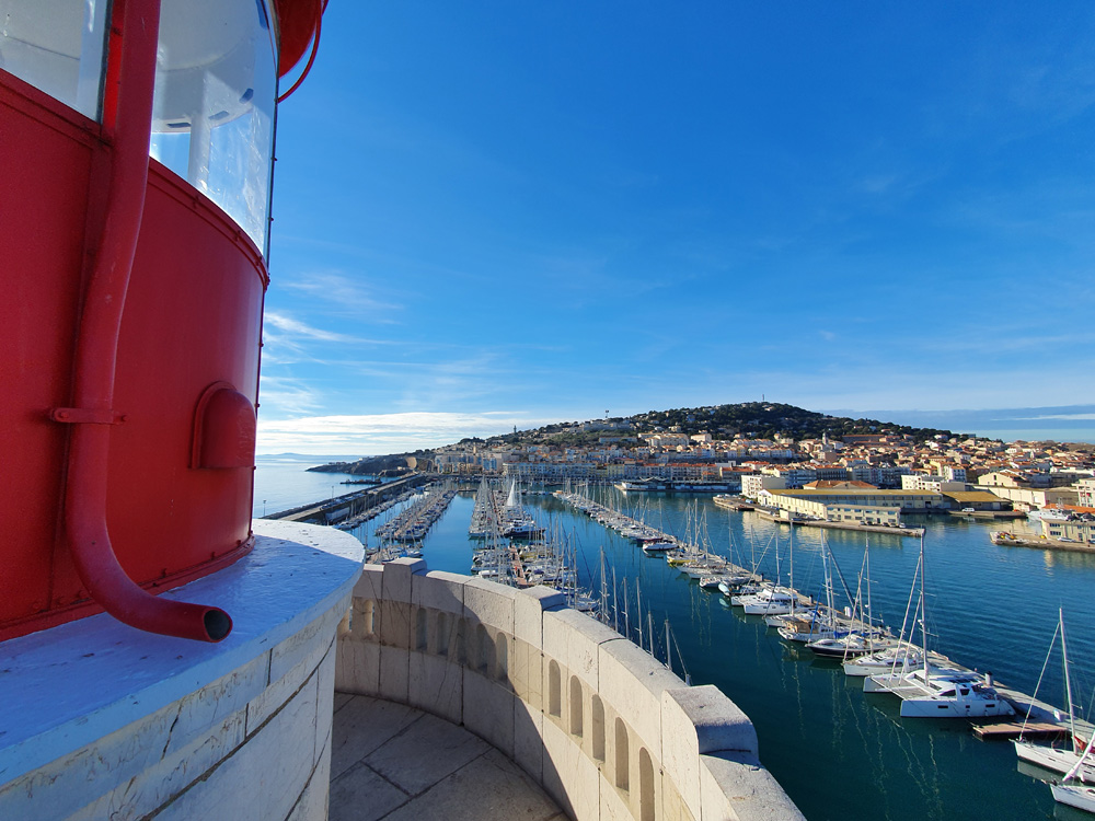 Vue du haut du phare Saint-Louis - Sete - © F. Ambrosino